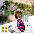 thumbnail image 3 of EIMELI E27/E14/B22/GU10/MR16 Grow Light Bulb High Temperature Resistance Easy to Install Super Bright Professional LED Plant Grow Lamp for Indoor, 3 of 8