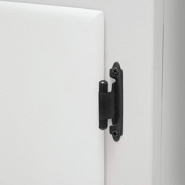 Juego De 10 Manijas De Arco Para Muebles - Color Negro Mate, Aleación De Zinc, Para Cocina Y Baño