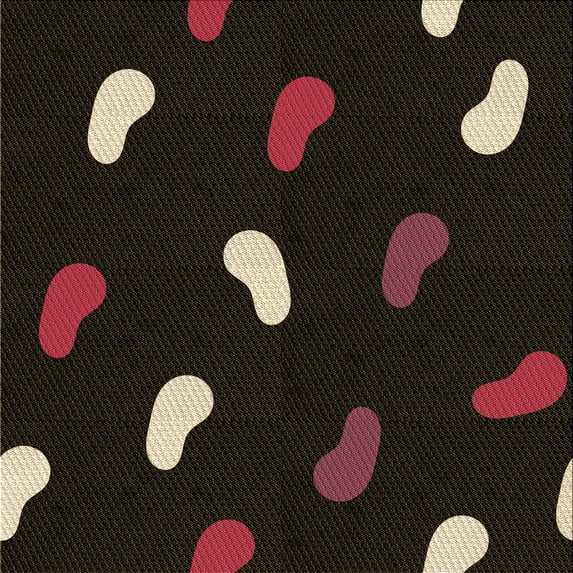 Ahgly Company Indoor Square Patterned Dark Brown Area Rugs, 4' Square