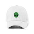 thumbnail image 1 of Alien Smile Face Lineless Hat Hat  -Image by Shutterstock,  Small, 1 of 3