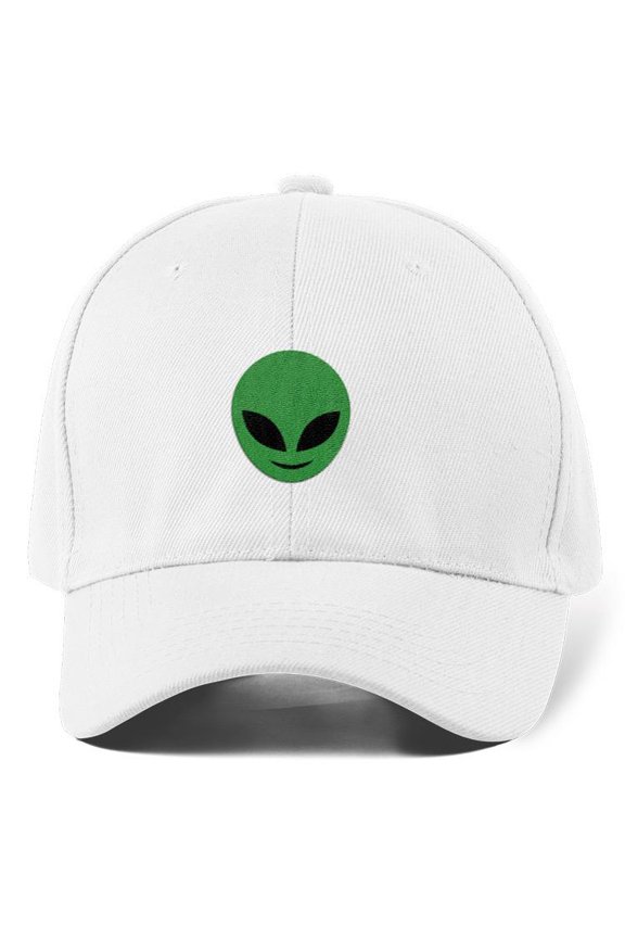 Alien Smile Face Lineless Hat Hat  -Image by Shutterstock,  Small