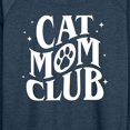 thumbnail image 3 of Instant Message - Cat Mom Club - Women's Lightweight French Terry Long Sleeve Shirt, 3 of 6