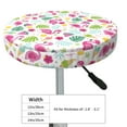 thumbnail image 4 of Vsdgher Cute Flamingo Print Stool Covers Round,Stretch Round Stool Covers Washable Stool Cushion Slipcover Elastic Chair Covers for 12-14 Inch Chair, 4 of 7