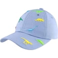 thumbnail image 1 of Gorra de béisbol para niños pequeños, de verano, con protección solar, diseño de dinosaurio, para niños de 1 a 3 años, 1 of 4