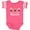 Football Pink and White, variant on Inktastic Auntie Little Cupcake Niece Gift Girls Baby Bodysuit