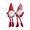C, variant on ZPAQI Christmas Hanging Gnome Set of 2 Cute Elf for Doll Wedding Birthday Decor
