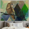 thumbnail image 2 of Orinice Bird Branch Triangles Tapestry Wall Hanging Unique Style Home Wall Decor Art for Living Room Bedroom Apartment Farmhouse Dorm 40x30inch, 2 of 6