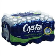 Crystal Springs Natural Spring Water, 16.9 Fl. Oz., 24 Count
