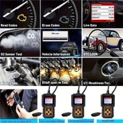 USB-Powered V600 OBDII Scanner - Engine Fault Code Reader & Data Stream Diagnostic Tool - Support, DTC Lookup & I/M Readiness
