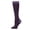 Purple, variant on Wellfit WellFit 15-20mmHg Off Black Cotton Compression Socks, 9-11, Denim Heather