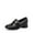 BLACK, variant on Women's Chunky Mid Heel Pumps Comfortable Slip-On Heel Loafers Dressy  Fashionable Business Casual Shoes