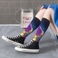 thumbnail image 5 of Naloa Magic Mushrooms ,Fireflies Thigh High Socks Extra Long Stretchy Sock Women Over Knee High Opaque Stocking Daily Wear, 5 of 6