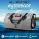 thumbnail image 4 of Waterproof Duffel Bag - Motorcycle Dry Bag Tail Bag with Large Storage Space, Waterproof Luggage Duffle Bags with Outer Mesh Zipper Pocket for Camping, Kayaking, Fishing & Traveling, 4 of 5