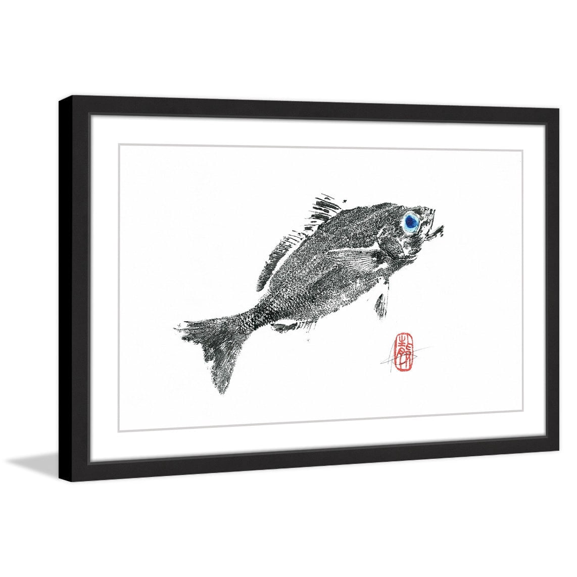 "Corvina" Framed Painting Print