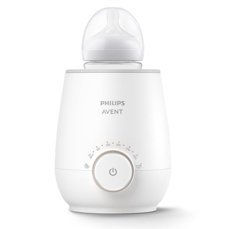 Philips AVENT Fast Baby Bottle Warmer with Smart Temperature Control and Automatic Shut-Off, SCF358/00