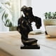 thumbnail image 5 of Pareja Estatua Abstracto Cariñoso Pareja para Regalos de Negro Zulema Figura de estatua de pareja, 5 of 5