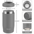 thumbnail image 4 of Enfriador de Latas MoreFeel 4 en 1 de Acero Inoxidable Aislado 400 mL, 4 of 7