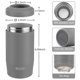 thumbnail image 4 of Enfriador de Latas MoreFeel 4 en 1 de Acero Inoxidable Aislado 400 mL, 4 of 7