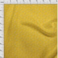 thumbnail image 4 of oneOone Polyester Spandex Yellow Fabric Animal Sewing Craft Projects Fabric Prints By Yard 56 Inch Wide, 4 of 5