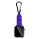 thumbnail image 1 of Correa de Reloj de Silicona Para Apple Watch Yashi Con Mosquetón Púrpura, 1 of 2