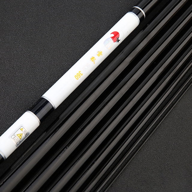 ruzhgo Hard Tone Fishing Table Rod with Rotating Rod Tip Design for River Pond Fishing Using