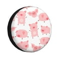 thumbnail image 3 of Xecao Kawaii Pigs for Tire Covers: Waterproof, dust-proof, and universally fitting for trailers, SUVs, 3 of 8