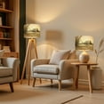 thumbnail image 6 of Lampshades 2 Pack Rustic Farmhouse Vintage Barn Country Field Landscape Rustic Barn Open 13"x13"x10" Light Shade for Table Lamps Floor Lamps Drum Lamp Shades Lampshade Replacement Easy Assembly, 6 of 8