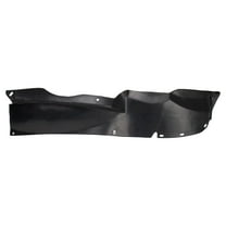 TRQ Front Left Rearward Inner Fender Liner Black Drivers Side Fits Select 1997-2003 Chevrolet Malibu 1997-1999 Oldsmobile Cutlass GM1248120