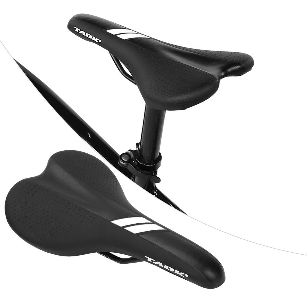 Road Bike Saddle-Mountain Road Bike Soft Seat Comfortable Shockproof Saddle Replacement Bicycle Accessory