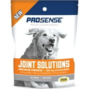 Pro-Sense Hip and Joint Solutions for Dogs, Advanced Strength Glucosamine Chews, 60 count