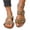 Gold, variant on Women's Glitter Rhinestone Flat Sandals 2026 Slip On Comfortable Open Toe Double Strap Summer Non Slip Slides Silver 9 Wide