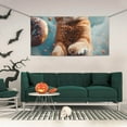 thumbnail image 2 of Picia Floating Cat And Donuts Pattern Party Banner, Festive Decoration, Holiday Banner, Celebration Decor, Event Banner, Reusable Party Banner-Small, 2 of 8