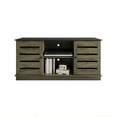 thumbnail image 2 of Castle Place Vintage TV Stand Console for TVs up to 50", Light Brown, 2 of 8