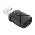 thumbnail image 1 of Adaptador receptor transmisor de audio perfecl AUX compacto USB 3.5 mm V5.2, 1 of 8