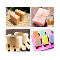 thumbnail image 5 of Moldes de Silicon Rectangulares 6 Cavidades Jabones,repostería 4 piezas Multicolores, 5 of 5
