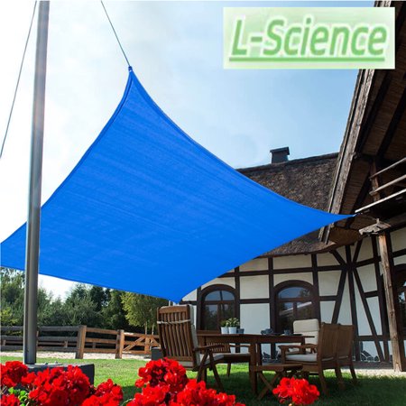 Sun Shade Sail Rectangle UV Block Canopy Awning Shelter Fabric Cloth Screen for Outdoor Patio Garden Backyard