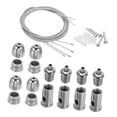 thumbnail image 3 of BELOVING Ceiling Hanging Wire Cable Kit Mounting Hardware for Hotel Chandelier Office 3m, 3 of 9