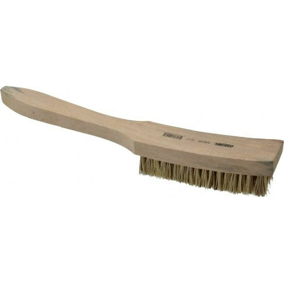 Osborn - 6 Rows x 17 Columns Palmyra/Tampico Plater's Brush - 4-13/16" Brush Length x 1-5/8" Brush Width, 11-5/8" OAL, 1" Trim Length (6 Pack)