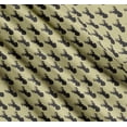 thumbnail image 3 of Soimoi Beige Cotton Cambric Fabric Stencil Elk Mount Face Fabric Prints By Yard 56 Inch Wide, 3 of 7