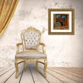 thumbnail image 3 of Kruskamp, Janet 12x12 Gold Ornate Wood Framed with Double Matting Museum Art Print Titled - Adobe Near Taos II, 3 of 4