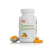 Turmeric Curcumin by 310 Nutrition 1500mg for Joint Support (90 Count)