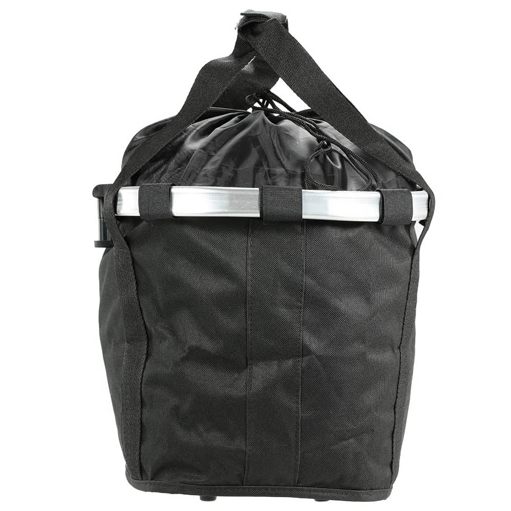AREALER Bike Detachable Cycle Front Canvas Basket Carrier Bag Carrier Aluminum Alloy Frame