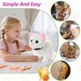 thumbnail image 4 of Gato de peluche interactivo electrónico WorWoder con bonita bolsa, 4 of 7
