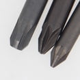 thumbnail image 3 of AVEKI Pozidriv Screwdriver Bits, PZ1+PZ2+PZ3 Pozidriv Head Screw Driver Bit, with 1/4 Inch Hex Shank, 50mm Length S2 Steel Screw Driver Kit Tools, for Repair Work, 1 Set 0601M, 3 of 7