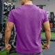 thumbnail image 5 of pstuiky Mangas cortas para hombre, Blusas casuales de verano para hombre, de manga corta, color liso, con cuello en V, holgadas y elásticas, para fitness camisetas de hombre xxl, 5 of 5