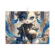 thumbnail image 1 of Fotbe Exotic Blue Cat Alfombrilla de Secado para Cocina con Estampado, 18x24 Pulgadas, 1 of 7
