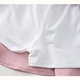 thumbnail image 6 of Eltusu Girls Tutu Skirts, Pleated Casual Elastic Waistband Princess Summer Skirts Pink Size 8 T, 6 of 8