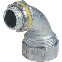 Halex 91697 Conduit Elbow, 90 deg Angle, 3/4 in, Zinc