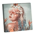 thumbnail image 4 of Beauty from Within Flowerhead -14"x14" Canvas Artwork - Multi-Color 16 x 20, 4 of 5