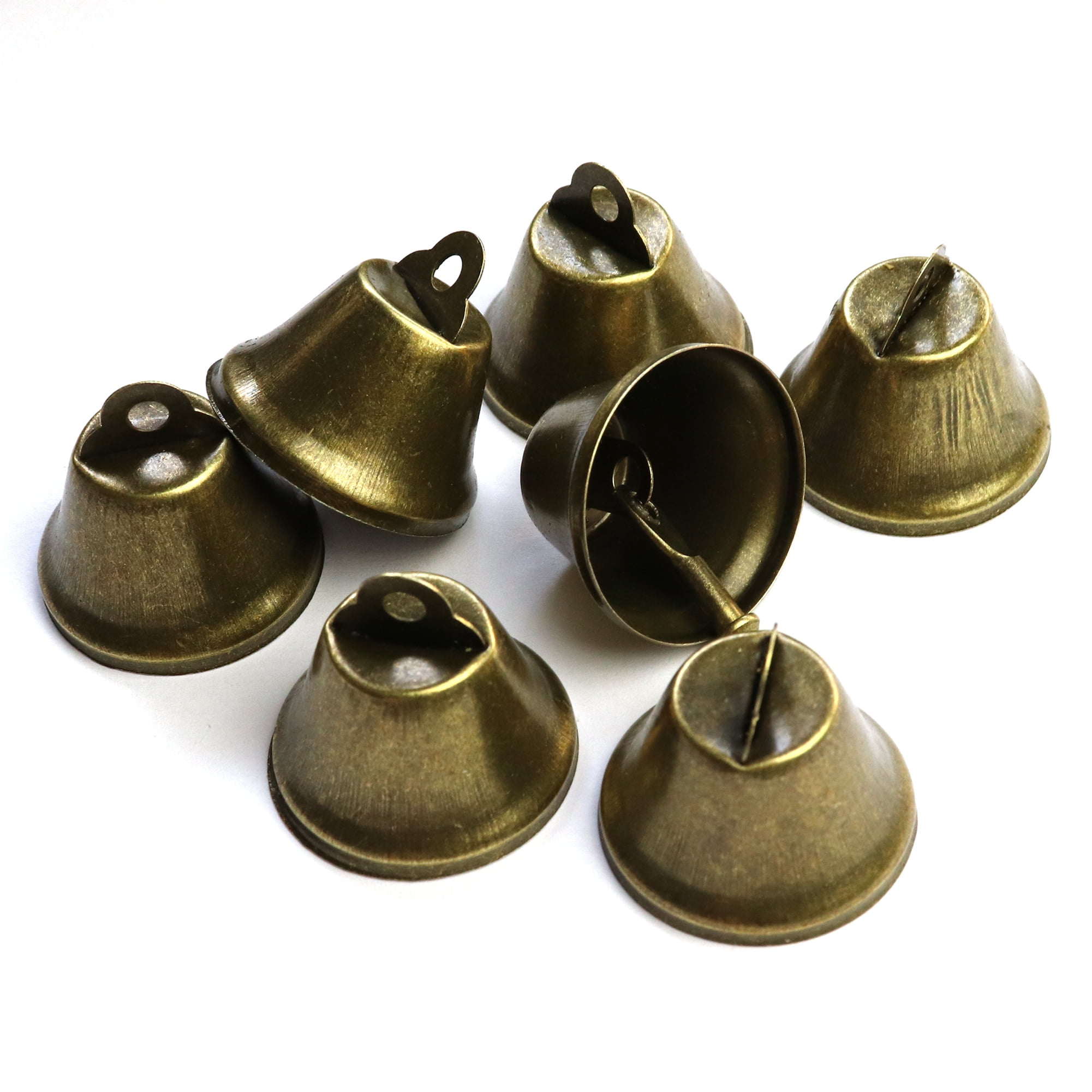 Garneck 5pcs Brass Bell Small Bells for Crafting Bell Wind Chimes Hand  Jingle Bells Brass Retro Bell Hanging Bell for Home Vintage Bronze Jingle  Bells